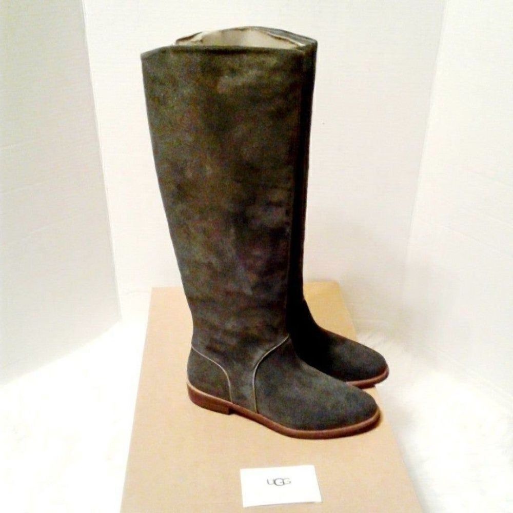 UGG Australia Women's 6.5M Tall Leather Boot - Picture 3 of 12